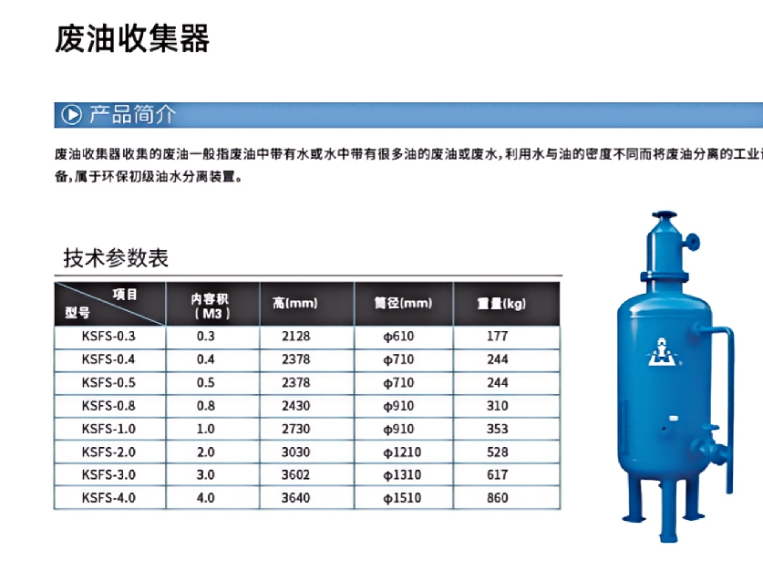 廢油收集器